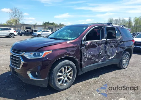 2018 Chevrolet Traverse 1Lt из США, поврежденный, VIN 1GNEVGKW9JJ160415
